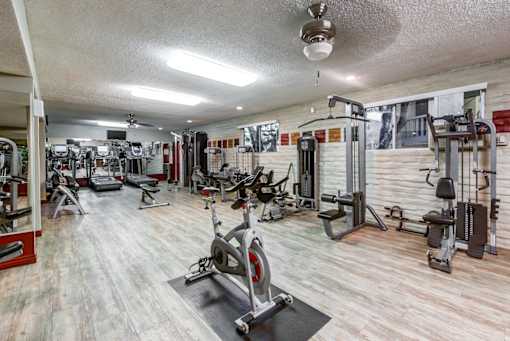 24-hour fitness center  at Mediterranean Village West Hollywood, California, 90069