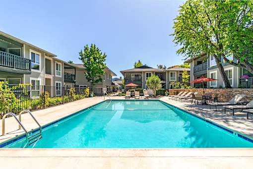 Resort Style Pool  at Pleasanton Glen Apartments, Pleasanton