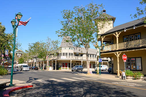 Pleasanton neighborhood  at Pleasanton Heights, California