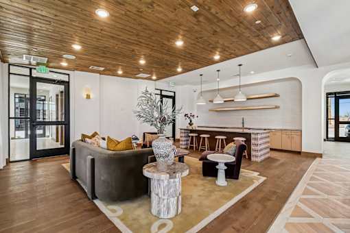 Clubhouse in Chapel Park Apartments in Waco, TX