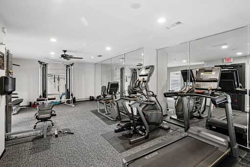 Fitness Center  at Brookstone & Terrace in Irving, TX