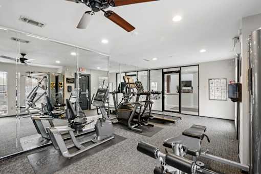 Fitness Center  at Brookstone & Terrace in Irving, TX