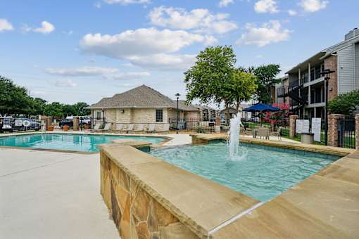 Pool  at Brookstone & Terrace in Irving, TX