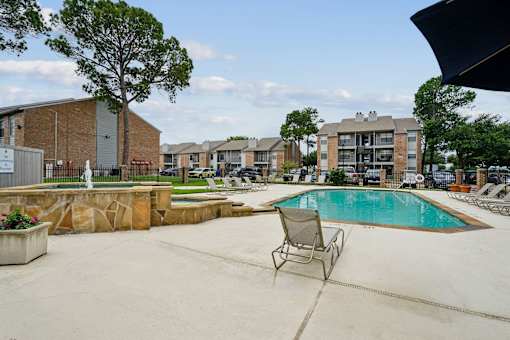 Pool  at Brookstone & Terrace in Irving, TX