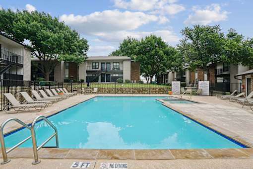 Pool  at Brookstone & Terrace in Irving, TX