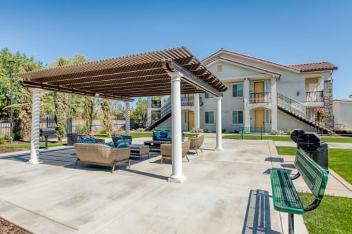 Outside BBQ Area