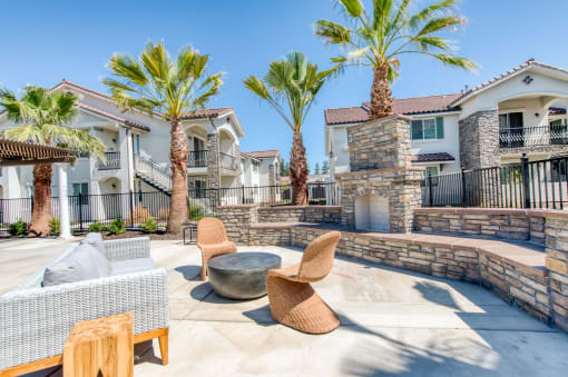 Seating Area Around Pool