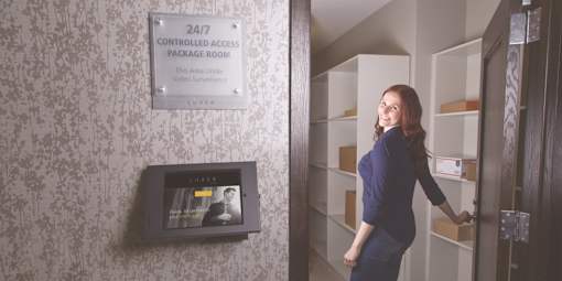 Secure Package Room