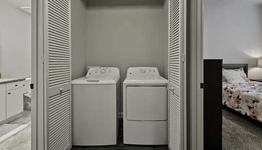 The Riviera Apartments in Tulare Laundry Room