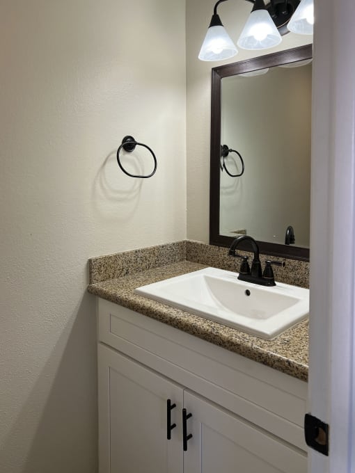 bathroom in unit 10