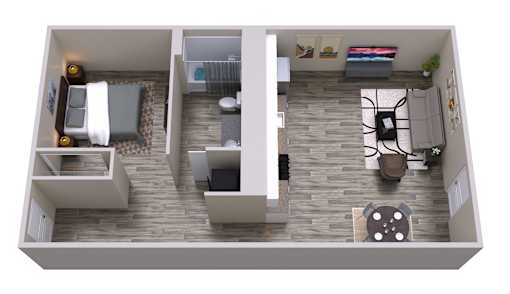 ST04updated_FloorPlan at ONE18 West Street Residential Apartments, Reno Nevada