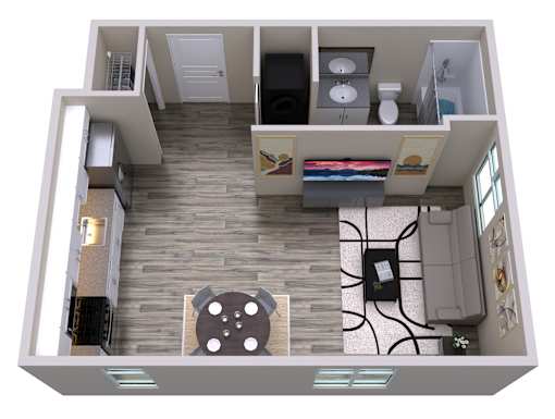 ST06_FloorPlan at ONE18 West Street Residential Apartments, Nevada
