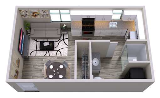 ST07_FloorPlan at ONE18 West Street Residential Apartments, Reno