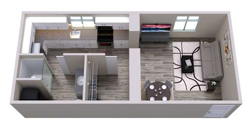 ST08_FloorPlan at ONE18 West Street Residential Apartments, Nevada