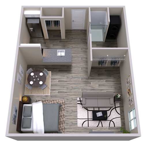 ST11_FloorPlan at ONE18 West Street Residential Apartments, Reno, NV