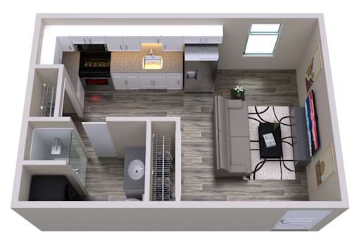 ST12_FloorPlan at ONE18 West Street Residential Apartments, Reno, NV