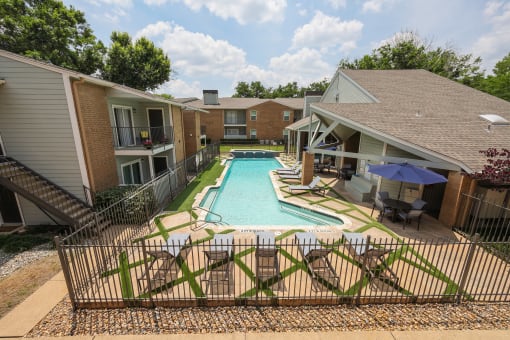 our apartments offer a swimming pool