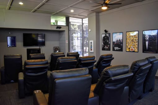 View of community theater room