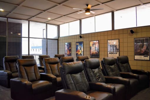 View of community theater room
