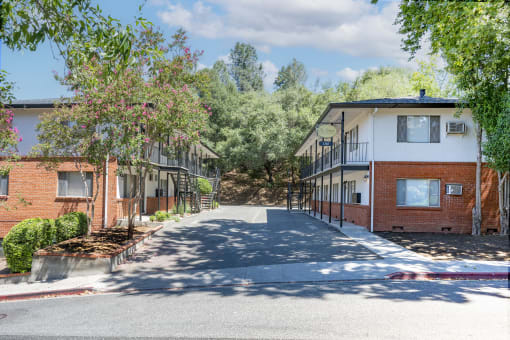 exterior view of buildings