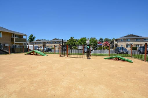 view of dog park
