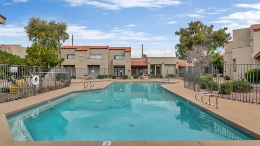 our apartments have a swimming pool at our apartments in tempe at Glen Brae, Arizona, 85301