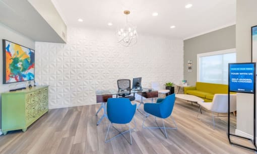 Resident Lounge at Miramonte Apartments, Arizona