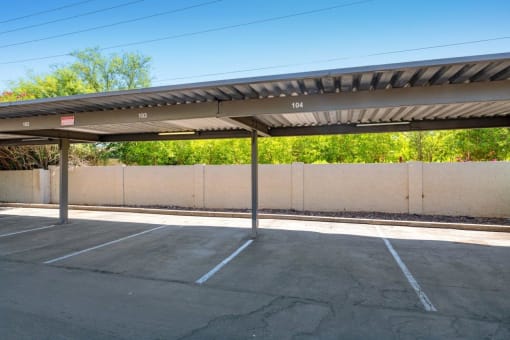 Parking at Reflections at Red Mountain Apartments, Arizona