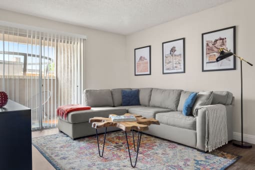 Living Room at Denim Scottsdale, Scottsdale