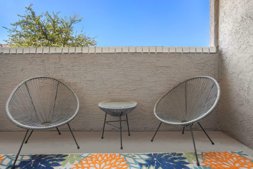 Balcony And Patio at Denim Scottsdale, Scottsdale, 85251