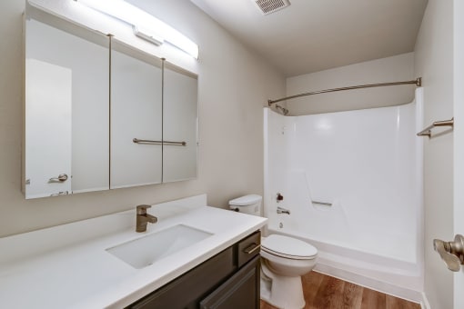 Bathroom With Bathtub at Denim Scottsdale, Arizona, 85251