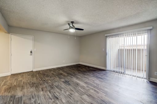 Unfurnished Living Area at Denim Scottsdale, Arizona