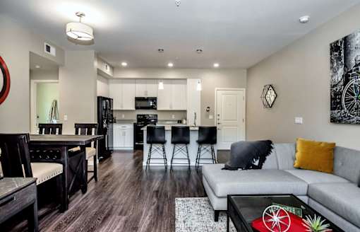 Large and Open Living Room at The Premiere at Dana Park, Mesa