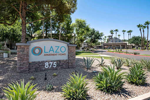 Property Signage at Lazo Apartment Homes, Chandler  