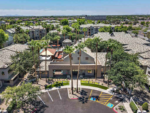 Aerial View at Lazo Apartment Homes, Chandler, AZ 85225  