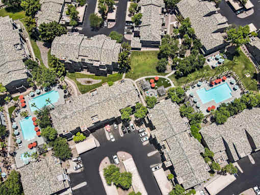 Aerial View Of Community at Lazo Apartment Homes, Chandler, Arizona