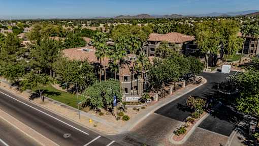 Sage Stone at Arrowhead Apartments Leasing Office Sign at Luxury Apartments Glendale AZ