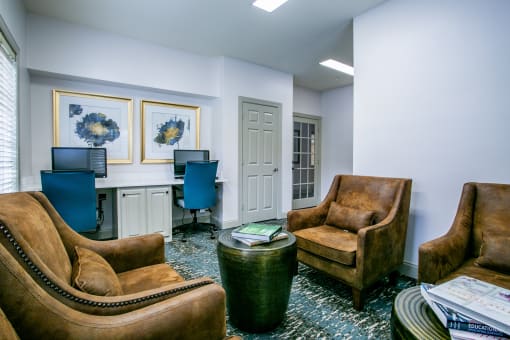 Business Center with High-Speed Internet at Apartments in Smyrna Georgia 30082