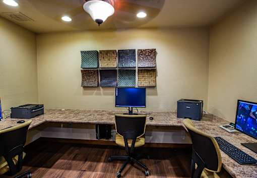 Business Center for Residents at Salt Lake City Apartment Rentals
