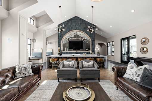 Modern Clubhouse at Upland Flats in Colorado Springs
