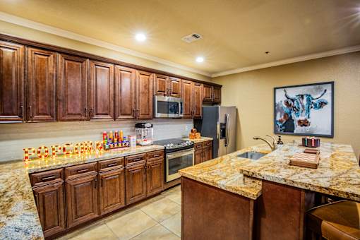 Apartments Dallas TX with Resident Community Kitchen and Coffee