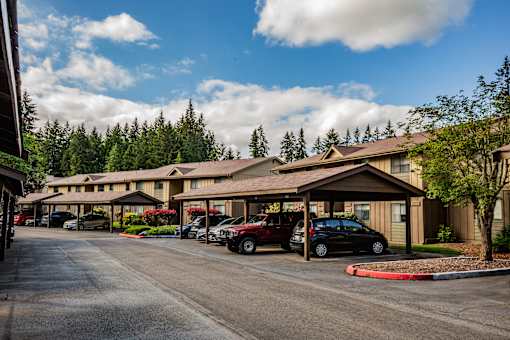 Covered Parking at Apartments in Port Orchard WA