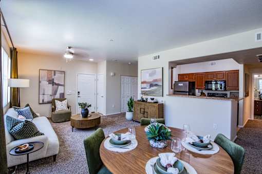 Seperate Dining Area at Apartments in North LV