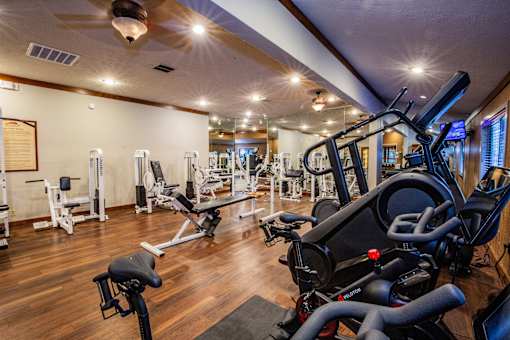 Full Gym at Sky Harbor Apartments in North Salt Lake City