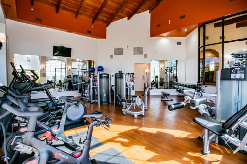 Gym at North Tempe Apartments
