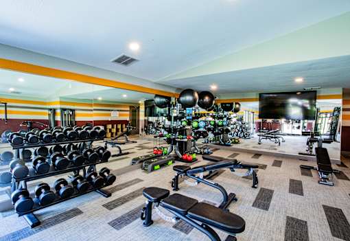 Newly Renovated Gym at Apartments in Port Orchard