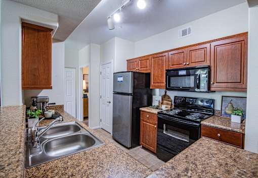 Gourmet Kitchens with Whirlpool Appliances at Las Vegas Apartments in 215 Beltway