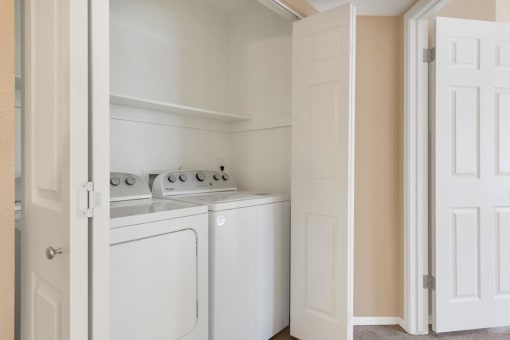 Washers and Dryers In Units at Best Apartments in Albuquerque