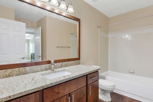 Full Bathrooms at Apartments for Rent in NE Albuquerque