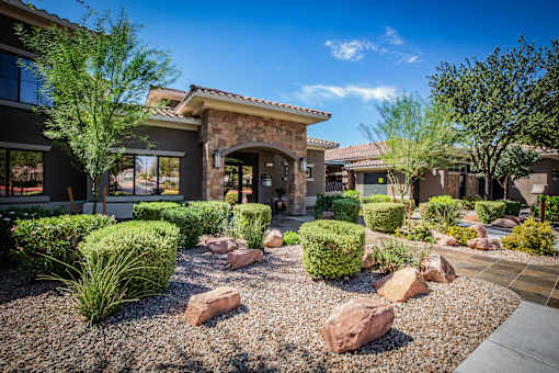 Beautiful Landscape at North Las Vegas Apartments